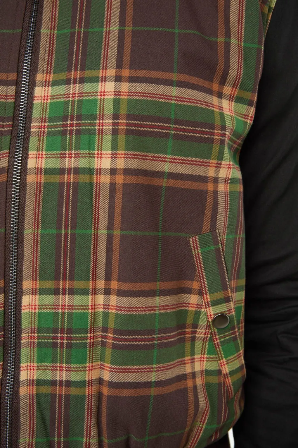 Triassic Tartan Contrast Jacket