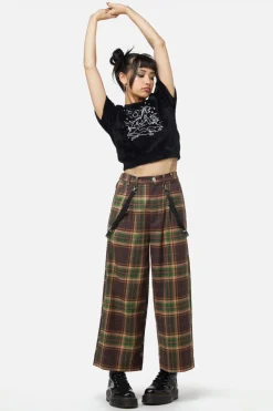 Triassic Tartan Wide Leg Pant