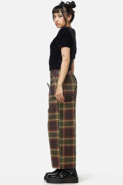 Triassic Tartan Wide Leg Pant