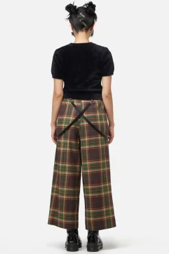 Triassic Tartan Wide Leg Pant