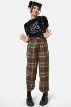 Triassic Tartan Wide Leg Pant