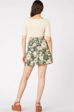 Twiggy Floral Skirt