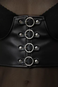 Underbust Circle Buckle Harness