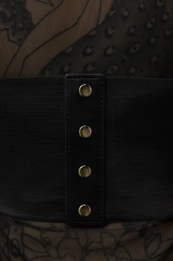 Underbust Circle Buckle Harness