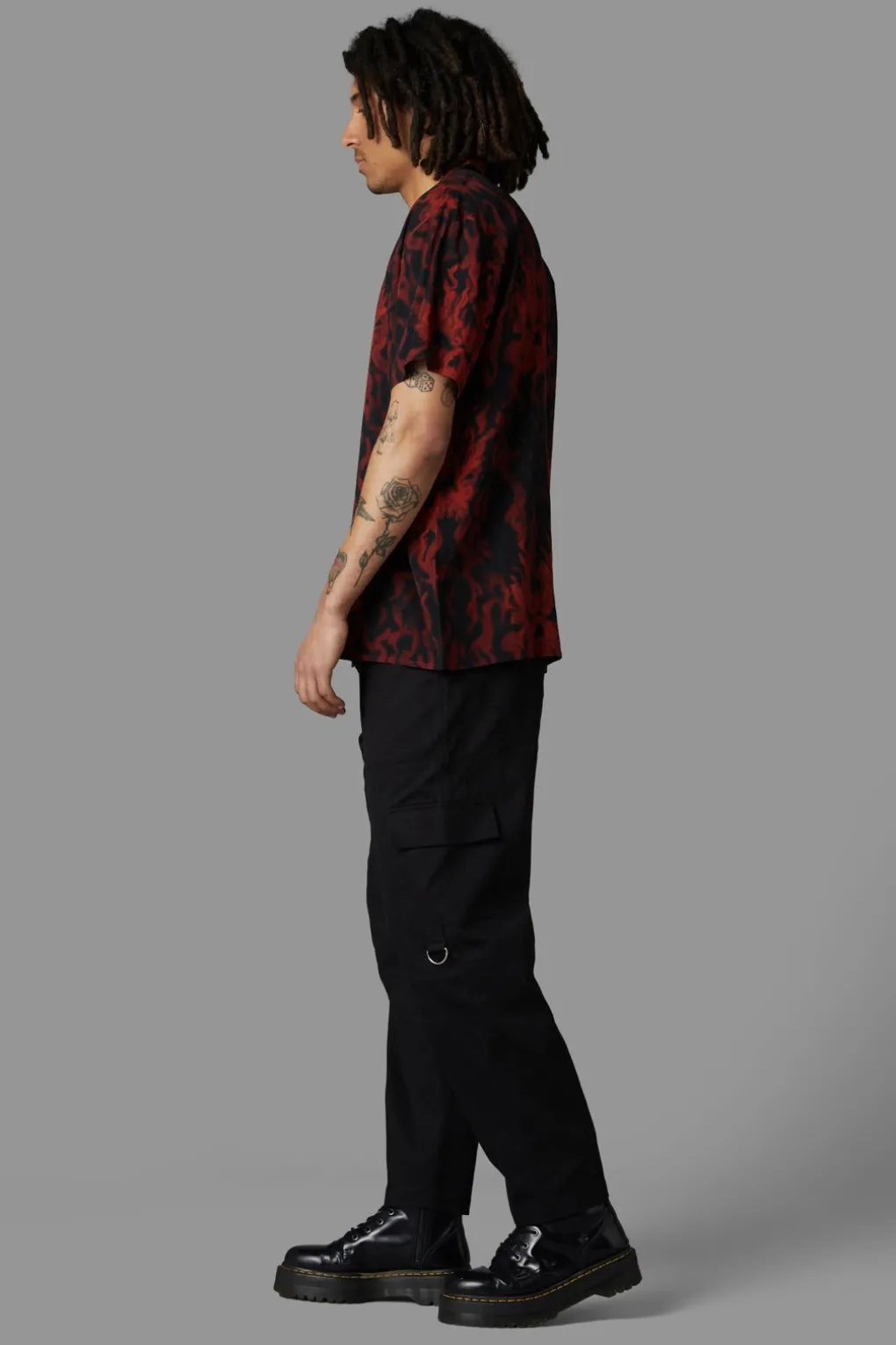 Up In Flames Short Sleeve Shirt