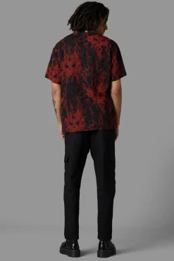 Up In Flames Short Sleeve Shirt