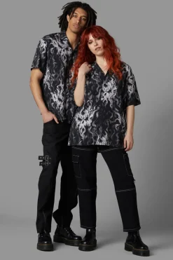 Up In Flames Short Sleeve Shirt