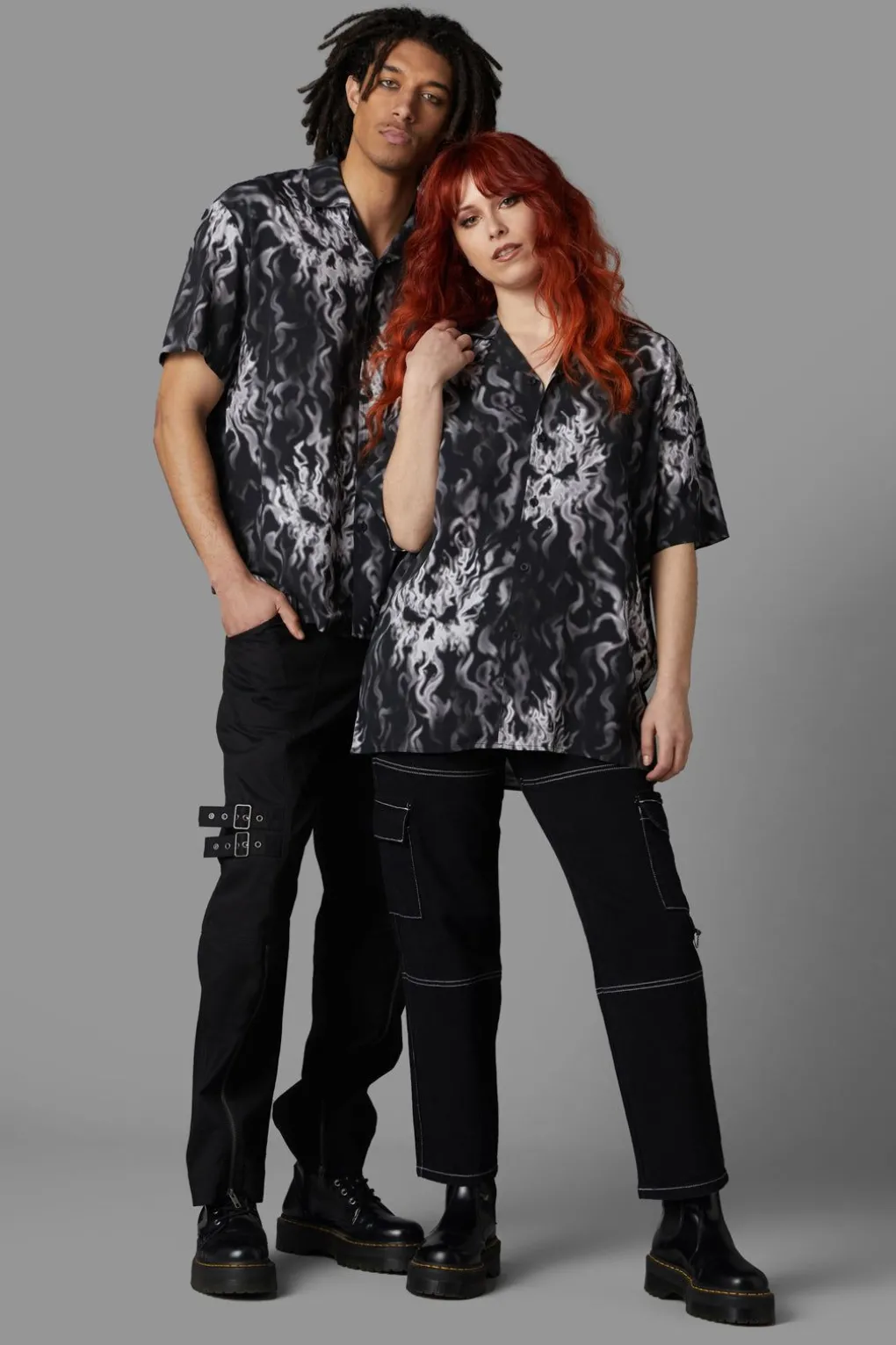 Up In Flames Short Sleeve Shirt