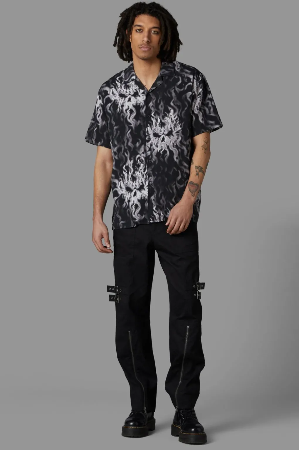 Up In Flames Short Sleeve Shirt