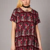 Vampire Goth Print Dress