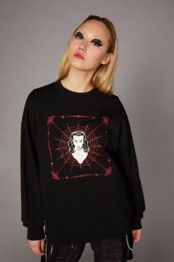 Vampire Print Sweater