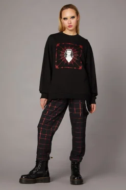 Vampire Print Sweater