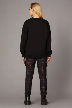 Vampire Print Sweater