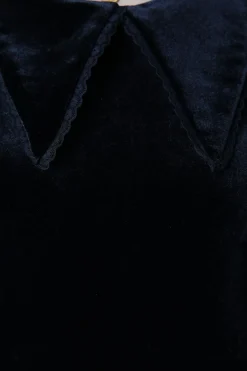 Velour Goth Maxi Dress