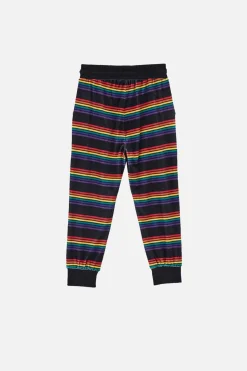 Velour Kids Rainbow Track Pant
