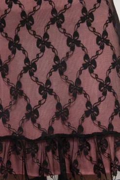 Victoria Lace Mini Skirt