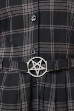 Victoria Tartan Pleated Dress