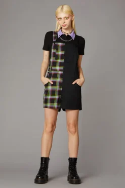 Vivid Tartan Goth Overall