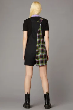 Vivid Tartan Goth Overall