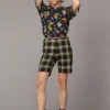 Vivid Tartan Unisex Short