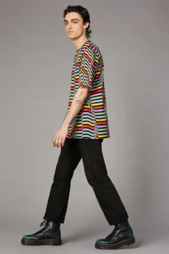 Warped Print Unisex Tee