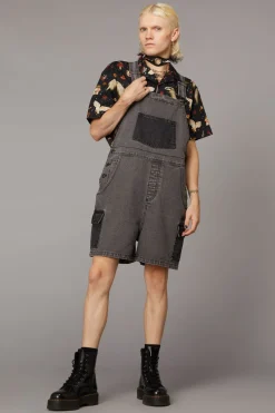 Washed Denim Overall
