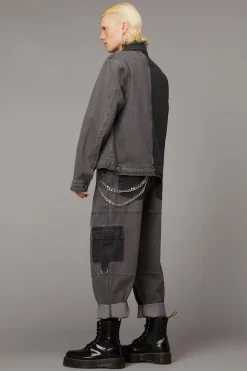 Washed Denim Trucker Jacket