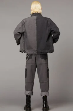 Washed Denim Trucker Jacket