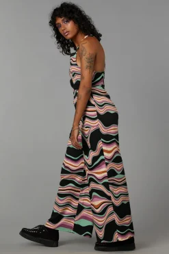 Wave Craze Print Overall