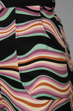 Wave Craze Print Overall