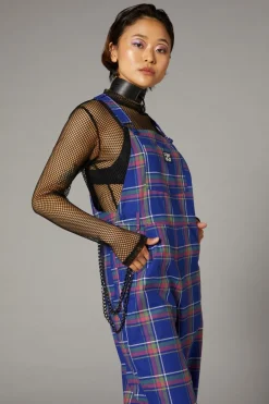 Werewolf Tartan Goth Overall