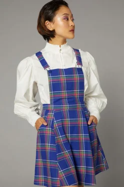 Werewolf Tartan Goth Pinafore