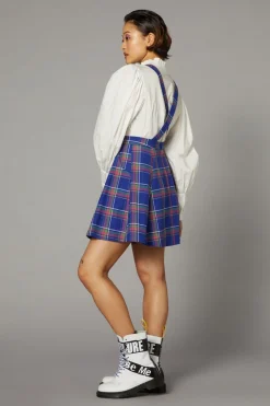 Werewolf Tartan Goth Pinafore