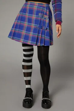 Werewolf Tartan Goth Skirt