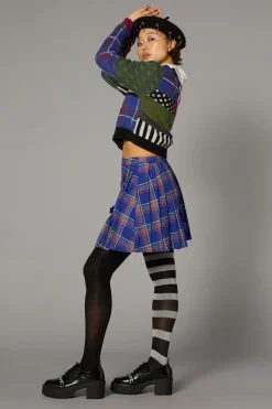 Werewolf Tartan Goth Skirt