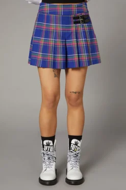 Werewolf Tartan Goth Skort