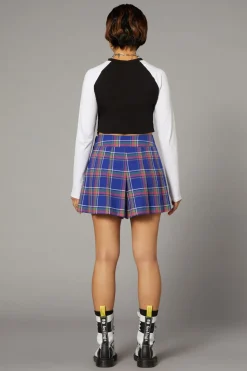 Werewolf Tartan Goth Skort