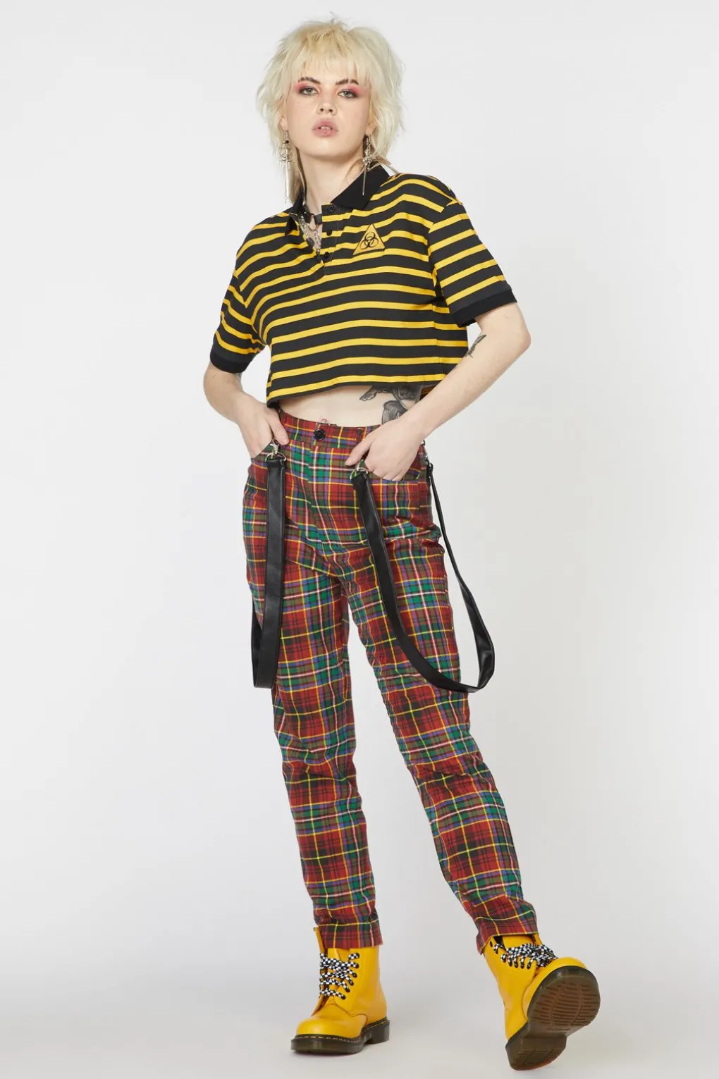 Wichita Tartan Fitted Pant