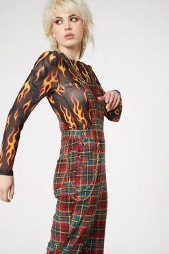 Wichita Tartan Long Overall