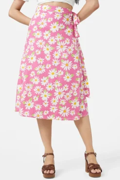 Wild Daisy Wrap Skirt