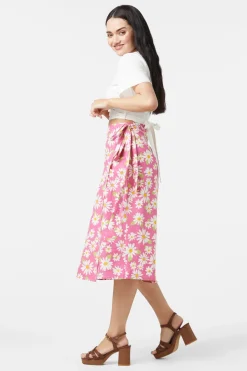 Wild Daisy Wrap Skirt