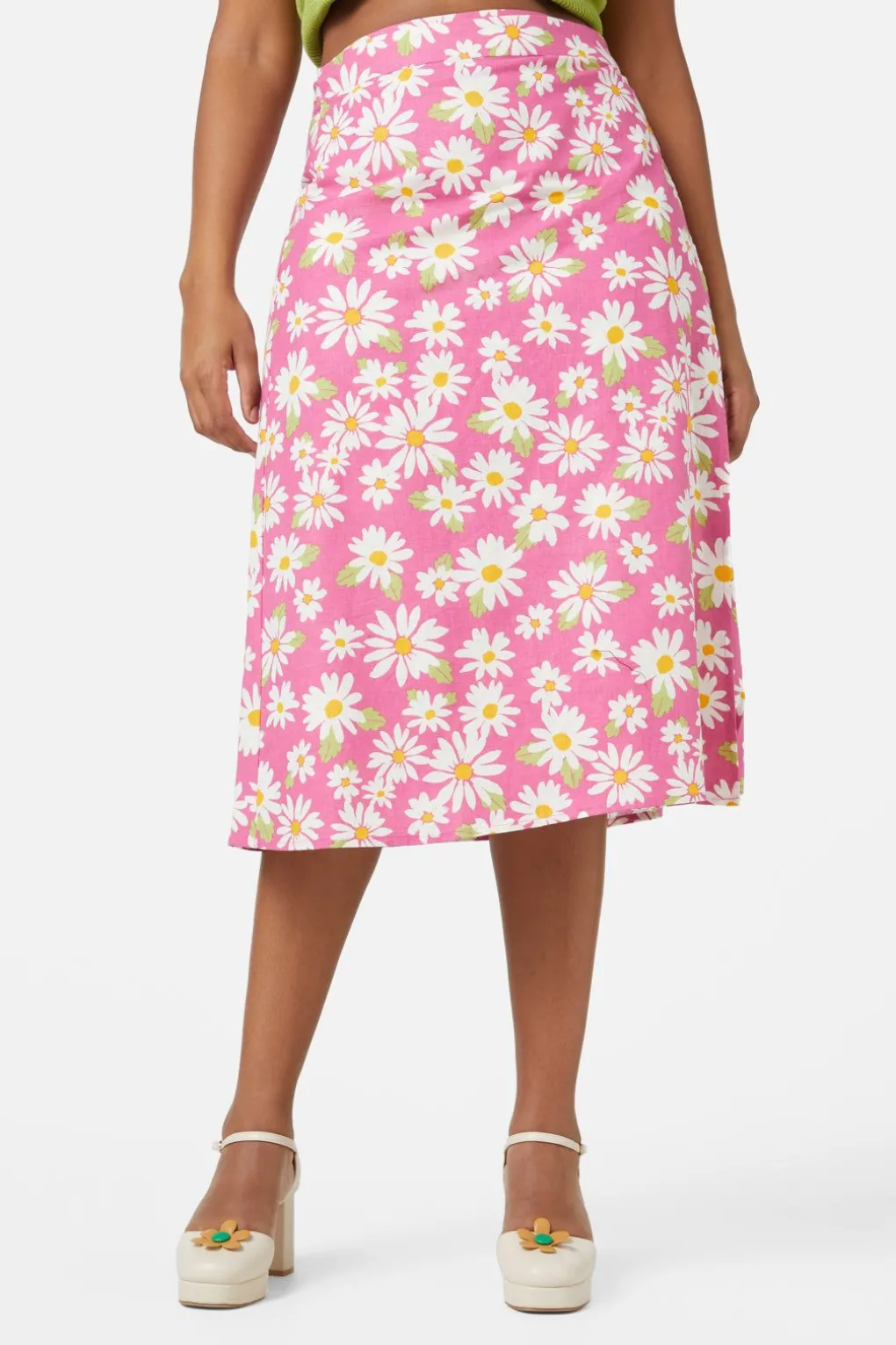 Wild Daisy Wrap Skirt