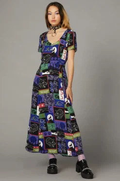 Wolf Pack Print Dress