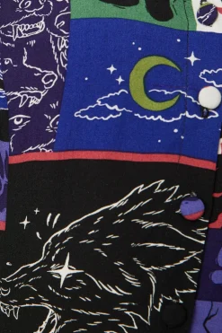 Wolf Pack Print Dress