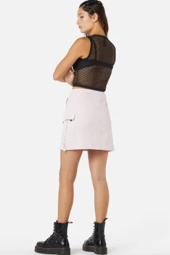 Wounded Wide Mesh Tank