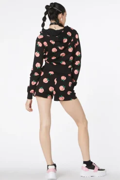 You Peach Cotton Hoodie