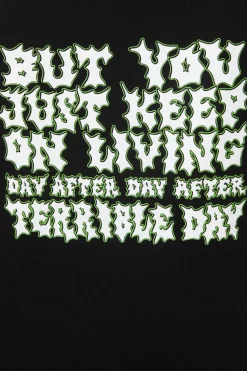 You Think You Will Die Raglan Tee