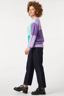 Zina Patchwork Sweater