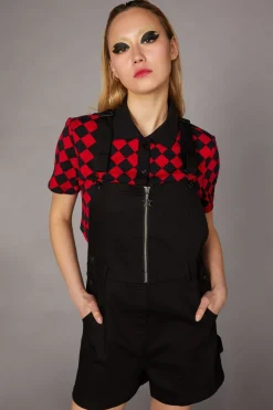 Zip Goth Overall