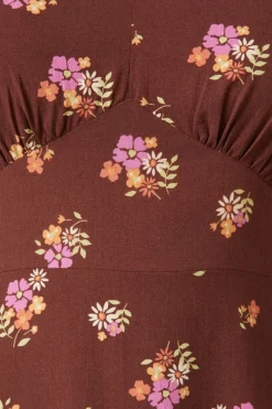 Ziva Floral Midi Dress